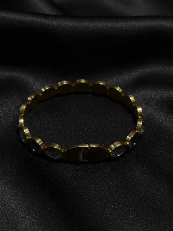 Pearl Stone Bangle