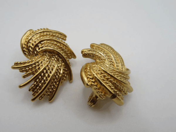 Vintage Feather Earrings