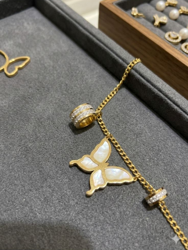 Butterfly Charm Bracelet
