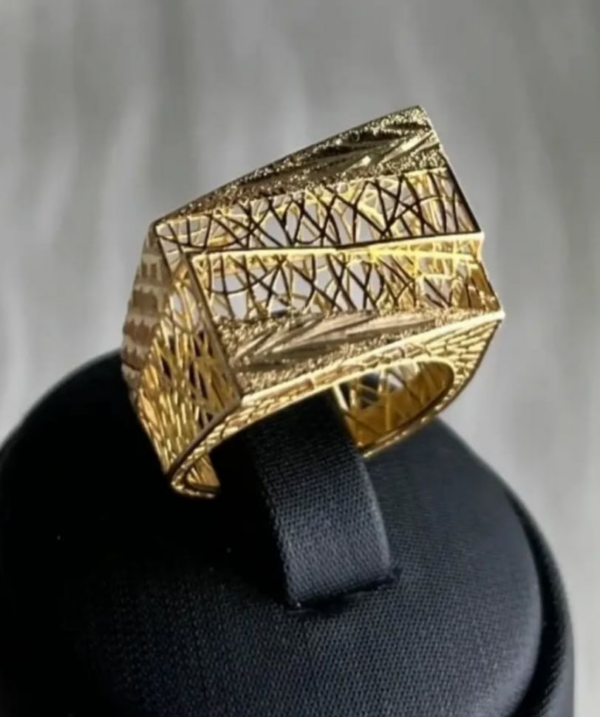 Golden Net Ring