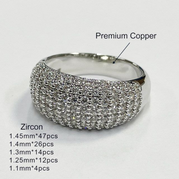 Zirconia delicate Ring