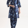 Saya 2PC Self Stripe Lawn Unstitched