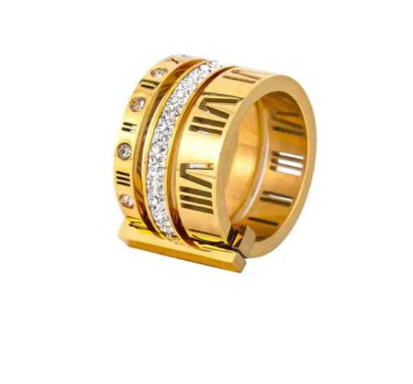 Roman Numberic Ring