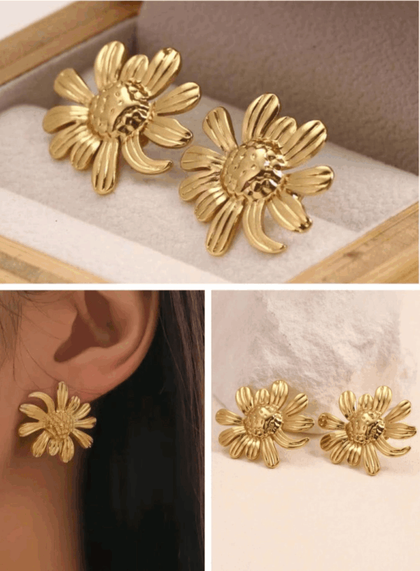 Flower Shape Studs